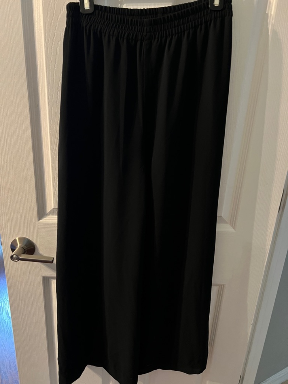 Talbots Black Elastic-Waist Pants